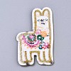 Alpaca Appliques X-DIY-S041-042-2