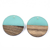 Resin & Walnut Wood Pendants RESI-S358-02D-03-2