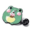 Cartoon Frog Enamel Pin JEWB-E025-02EB-03-3