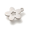 304 Stainless Steel Charms STAS-S144-03P-2