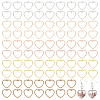 100Pcs 5 Colors Tibetan Style Alloy Pendants FIND-PH0025-86-1