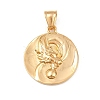 Hand Polished 304 Stainless Steel Pendants STAS-Z171-26G-03-1