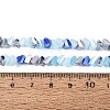 Mixed Styles Electroplate Glass Beads Strands EGLA-Q135-03A-C04-4