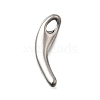 304 Stainless Steel Pendants STAS-Z163-16P-1