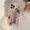 Cat Mirrored Axrylic Mobile Phone Cover PW-WG472D8-10-4