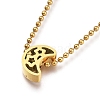 304 Stainless Steel Pendant Necklaces NJEW-JN03119-01-1