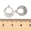 304 Stainless Steel Charms STAS-J042-05P-3
