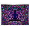 Polyester Yoga Theme Wall Hanging Tapestry WG68988-13-1