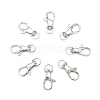 Tarnish Resistant Polished 316 Surgical Stainless Steel Large Lobster Claw Swivel Clasps STAS-R072-27-1