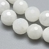 Natural Rainbow Moonstone Beads Strands G-G792-34B-4