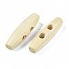 2-Hole Wooden Buttons WOOD-Q036-03-2