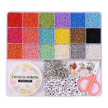 DIY Seed Beads Jewelry Set Making Kit DIY-YW0005-56