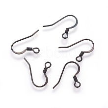 304 Stainless Steel French Earring Hooks STAS-O119-08B