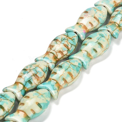 Synthetic Turquoise Beads Strands X-TURQ-F019-01I-1