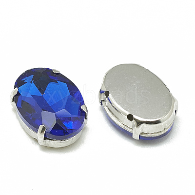 Sew on Rhinestone RGLA-T091-6x8mm-11P-1