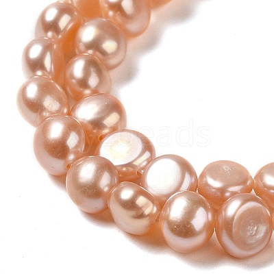 Natural Cultured Freshwater Pearl Beads Strands PEAR-E017-36-1
