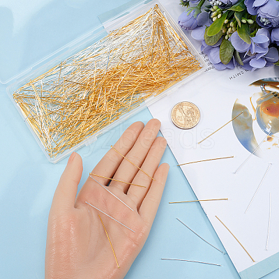 600Pcs 2 Colors Jewelry Findings KK-SP0001-72C-1