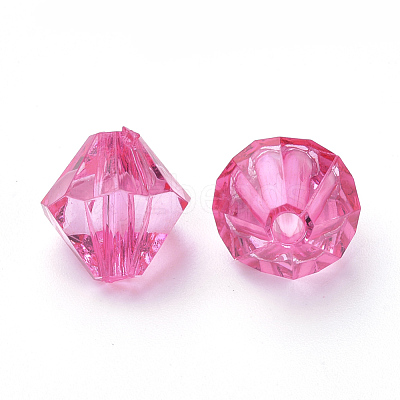 Transparent Acrylic Beads TACR-S146-6mm-03-1