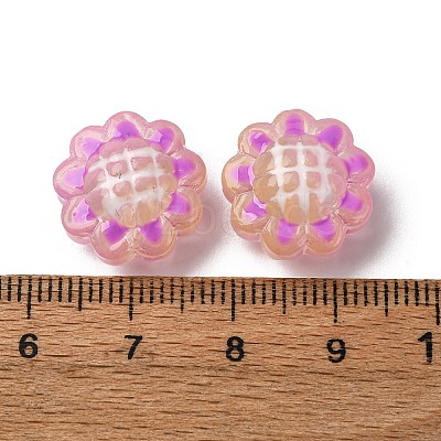 Glass Enamel Beads GLAA-C038-02H-1