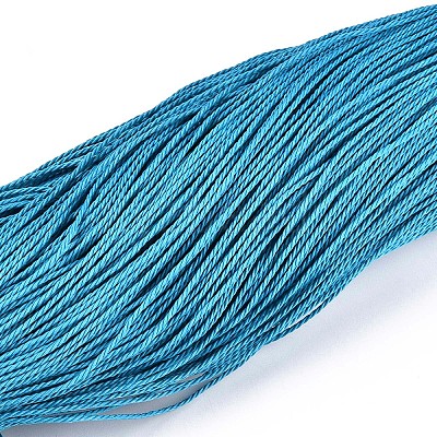 Round Waxed Polyester Cord YC-R135-1.5mm-01D-1