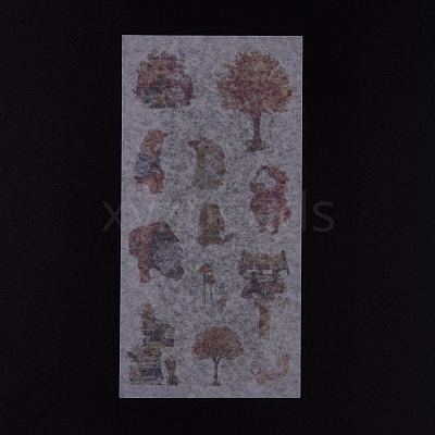 Natural Theme Stickers DIY-L038-A06-1