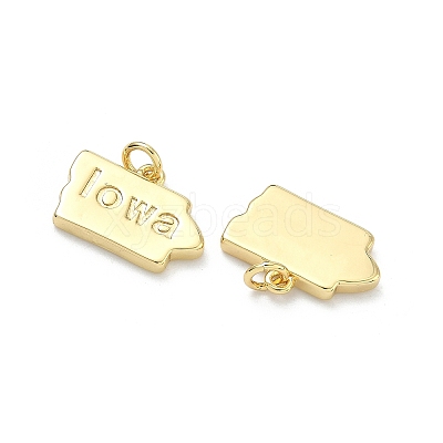 Brass Pendants KK-D229-22L-G-1