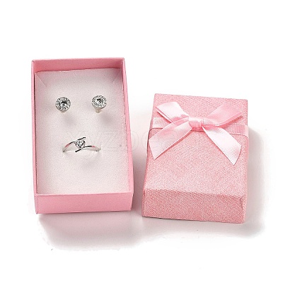 Cardboard Jewelry Set Packaging Boxes CON-Z006-01C-1
