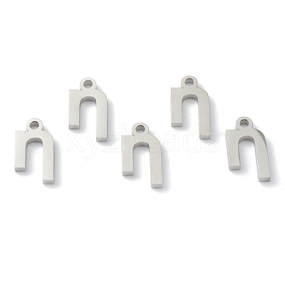 Non-Tarnish 304 Stainless Steel Charms STAS-G244-01H-1