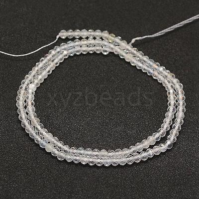 Natural White Topaz Beads Strands G-F509-19-2mm-1