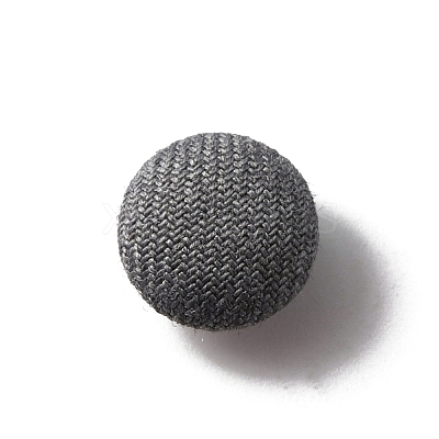1-Hole Aluminum Buttons DIY-WH0386-01D-1