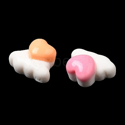 Cartoon Opaque Resin Cabochons RESI-C039-04D-1