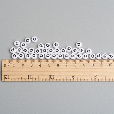 Acrylic Beads PL37C9070-Q-1