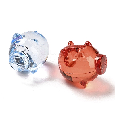 Transparent Acrylic Beads OACR-Z016-12B-1