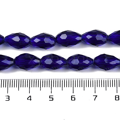 Transparent Glass Beads Strands EGLA-N013-T10mm-D07-1