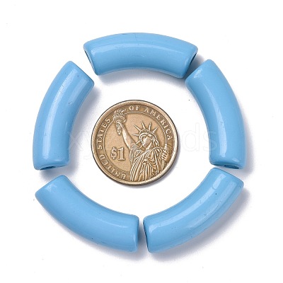 Opaque Acrylic Beads SACR-S677-075-1