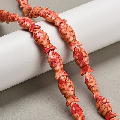 Synthetic Turquoise Beads Strands TURQ-F019-01-1