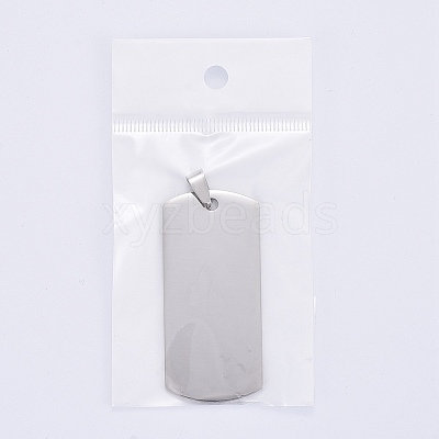 Tarnish Resistant 304 Stainless Steel Big Pendants LS-STAS-I140-19B-S-1