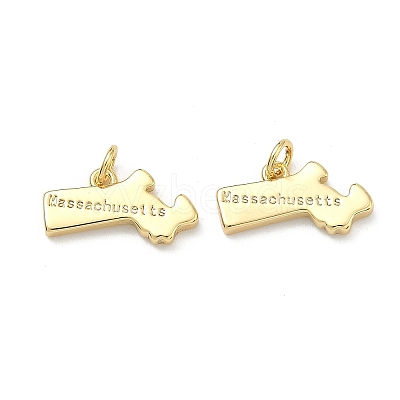 Brass Pendants KK-D229-22K-G-1