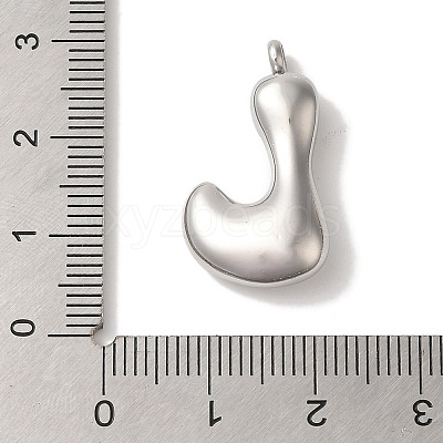 Non-Tarnish 304 Stainless Steel Pendants STAS-M017-08P-12-1
