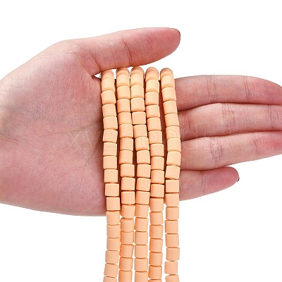 Handmade Polymer Clay Bead Strands CLAY-ZX006-01-136-1