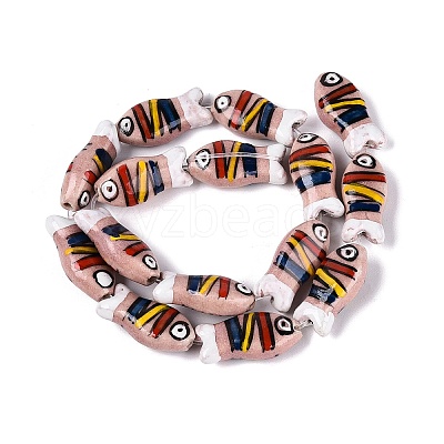 Handmade Porcelain Beads PR-N001-01D-1
