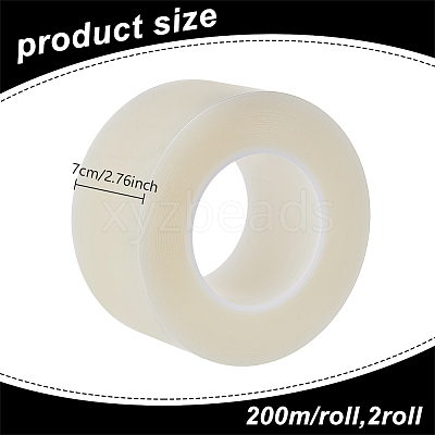 Transparent PVC Protective Film Tape for Watch Jewelry DIY-WH0750-102B-1
