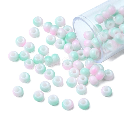 6/0 Opaque Glass Seed Beads SEED-YW0002-13P-1