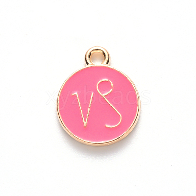 Alloy Enamel Pendants ENAM-S124-01A-03E-1