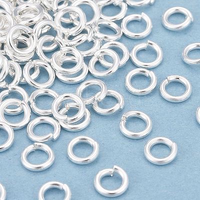 Rack Plating Brass Open Jump Rings X-KK-O139-18N-S-1