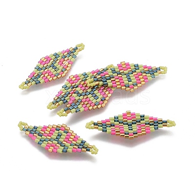 MIYUKI & TOHO Handmade Japanese Seed Beads Links SEED-E004-M13-1