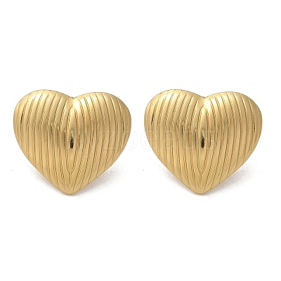 304 Stainless Steel Stud Earrings EJEW-L296-013G-03-1