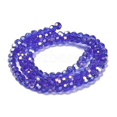 Transparent Glass Beads EGLA-A035-T4mm-B21-1