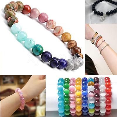 DIY Stretch Bracelet Making Kits DIY-SC0010-77-1