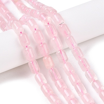 Natural Madagascar Rose Quartz Beads Strands G-G980-31-1